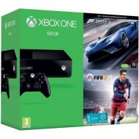 Microsoft Xbox One 500Gb + FIFA 16 (русская версия) + Forza Motorsport 6 (русская версия) + Xbox Live 3M + EA Access 1M
